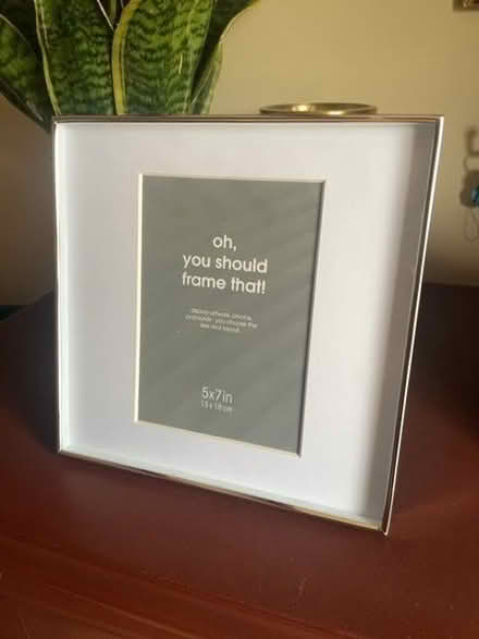 Photo of free Silver photo frame (Barford NR9) #1
