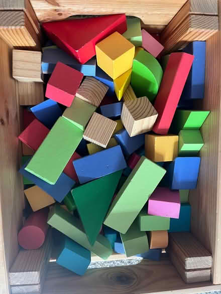 Photo of free Kids’ Wooden Building Blocks (Great Hollands RG12) #1