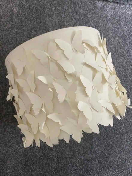 Photo of free Butterfly cream lamp shade (Bucklands Road, TW11) #1