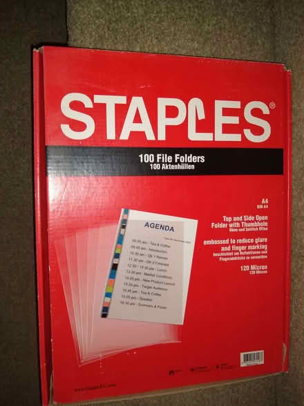 Photo of free File folders (Higham Hill E17) #1