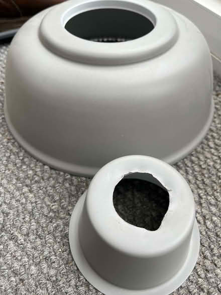 Photo of free Habitat Grey Metal Lampshade (Wirksworth DE4) #2