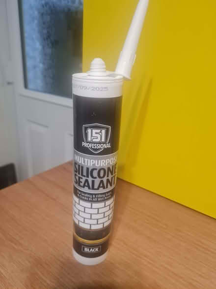 Photo of free Silicone sealant (black) (Marsh LA1) #1