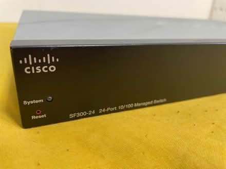 Photo of free Cisco 24 port switch - SF300-24 (East Croydon) #1