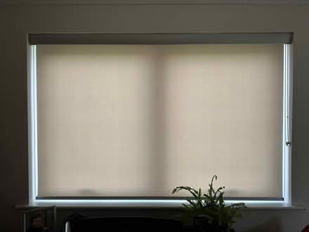 Photo of free 2 Large roller blinds with pelmets (Kirkoswald CA10) #1