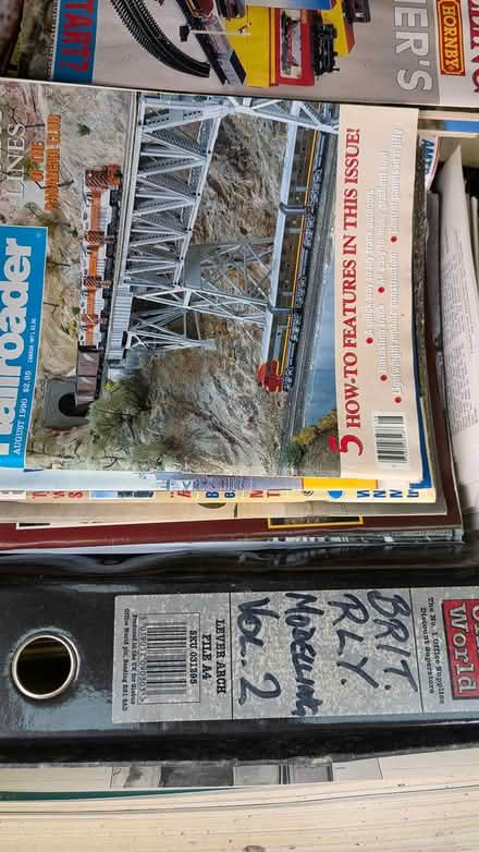 Photo of free Railway modelling Magazines (Peasemore RG20) #1