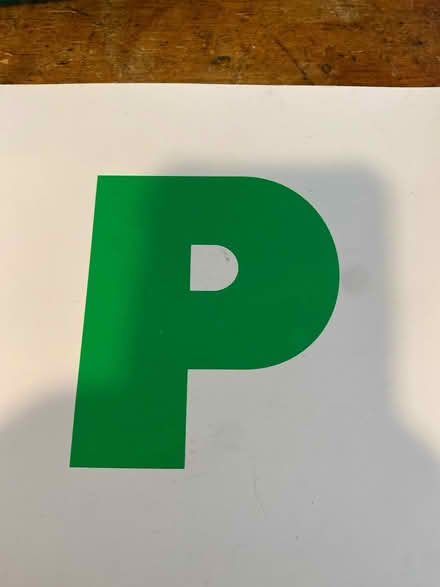 Photo of free L and P plates (New Malden) #2