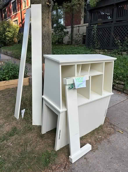 Photo of free Pottery Barn Twin Storage Bed (Kenwood/49th & Dorchester) #1