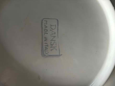 Photo of free 14” round white shallow Dansk (240 W 73rd St) #1