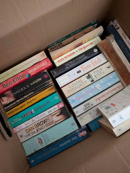 Photo of free 2 boxes of paperback books (TN38 - St. Leonards) #1