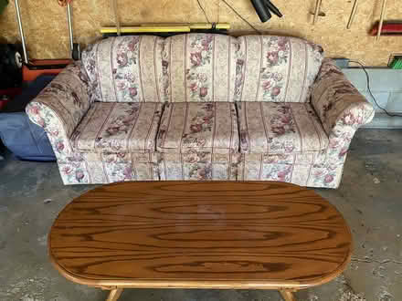 Photo of free Couch and/or Table - 90's vintage (Minnetonka) #1