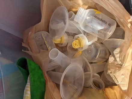 Photo of free Various pumping / breast milk parts (Main St - Pleasant Ln Lombard) #4