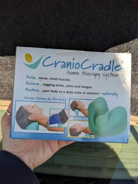 Photo of free Craniocradle for pain and headaches (Main St - Pleasant Ln Lombard) #1