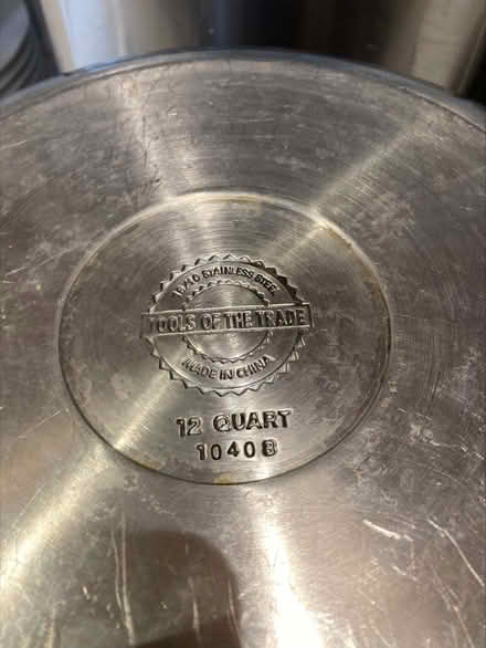 Photo of free Stainless steel cooking pot (Iffley Road OX4) #1