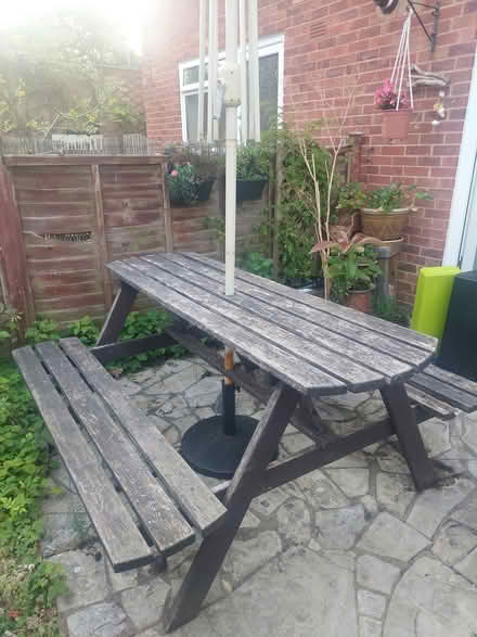 Photo of free Garden table (Exeter area) #2
