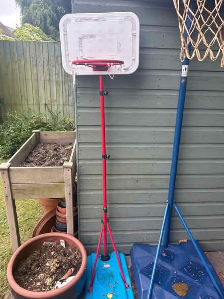Photo of free Small basketball stand (E18) #1