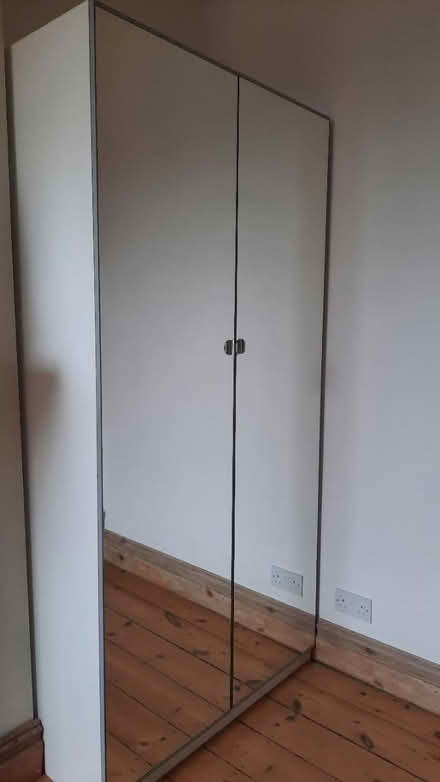 Photo of free Three white IKEA pax wardrobes (NW10 4PH) #1
