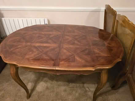 Photo of free Vintage table and chairs set (Flitwick) #4