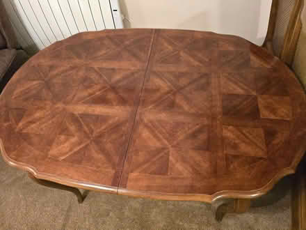 Photo of free Vintage table and chairs set (Flitwick) #3