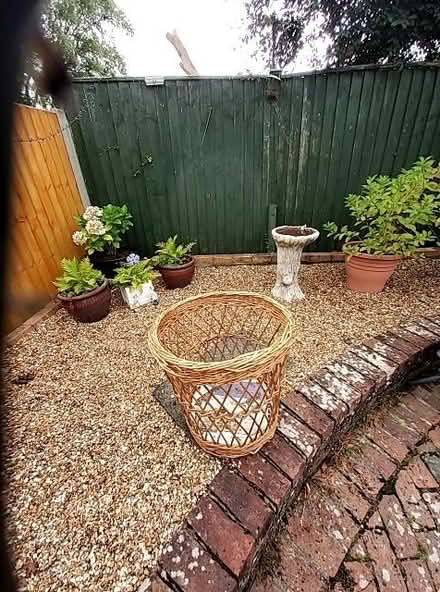 Photo of free Large cane log basket (Havant PO9) #1