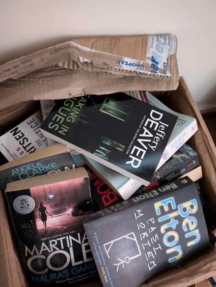 Photo of free 2 boxes of paperback books (TN38 - St. Leonards) #2