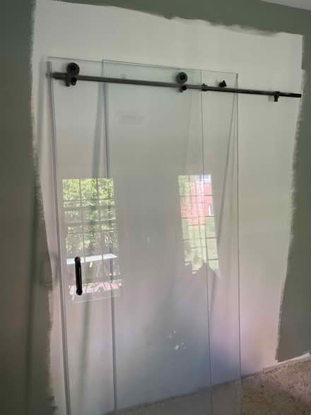 Photo of free shower door (colesville md.) #1