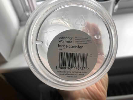 Photo of free Waitrose 1L food container (Erith DA8) #2