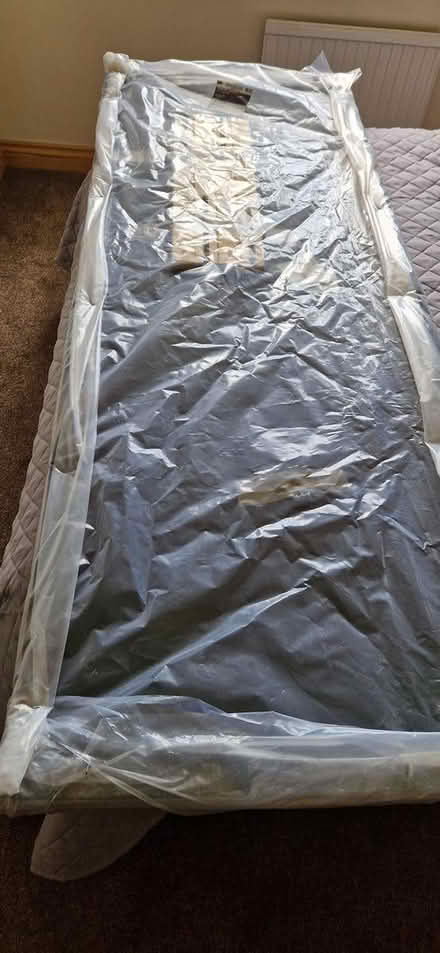 Photo of free Grey superking sized headboard (Kirkcambeck CA8) #4