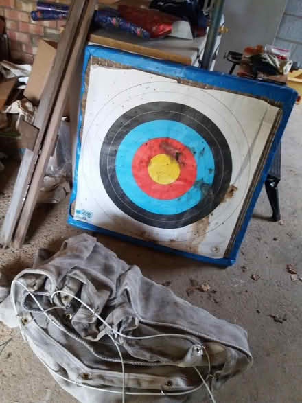 Photo of free Archery target & back net (Rockland St Mary, NR14) #1
