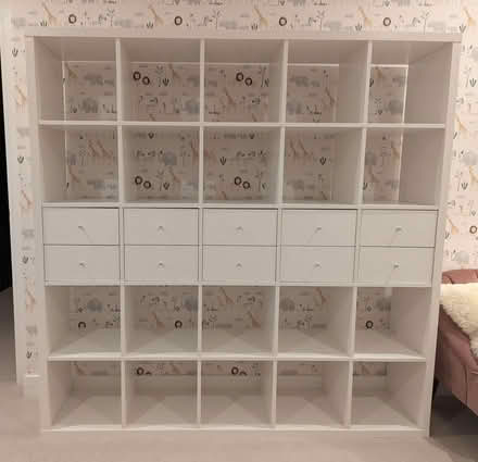 Photo of free White IKEA Kallax shelving unit (North Road N7) #1