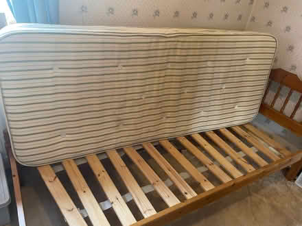 Photo of free Single bed with mattress (Shurdington GL51) #2