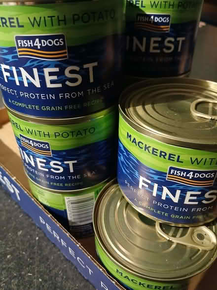 Photo of free 9 x cans of Finest Fish4Dogs dog food (Arlesey SG15) #1