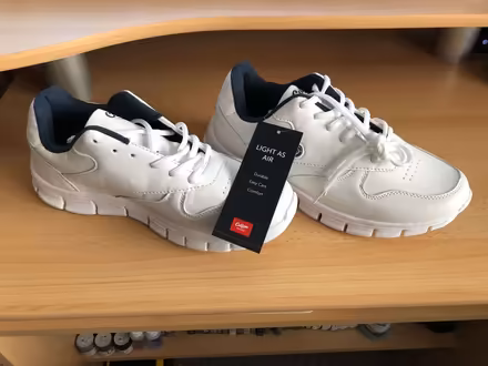 Photo of free Cotton White Trainers (Harborough LE16) #3