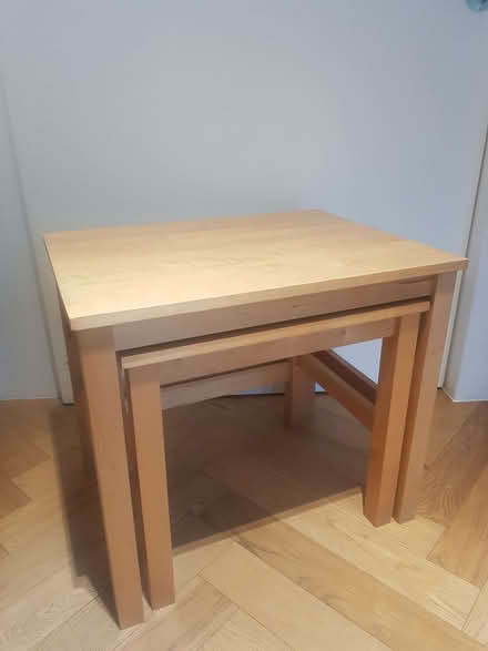 Photo of free Two small pine Ikea tables (Gospel Oak NW5) #3