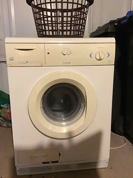 Photo of free Tumble dryer and laundry basket (Bilton CV22) #1
