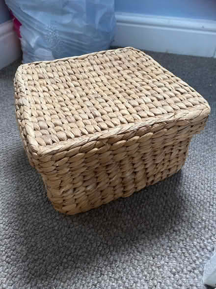 Photo of free Rush woven basket (Welwyn Garden City (AL7)) #1