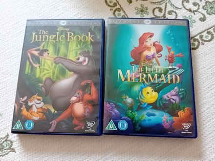 Photo of free Jungle Book and Little Mermaid DVDs (Easthampstead RG12) #1