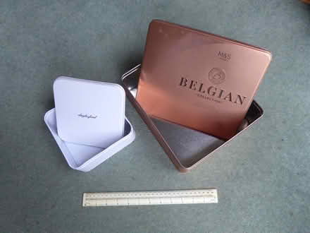 Photo of free Metal biscuit tins (Eastbourne BN21) #1