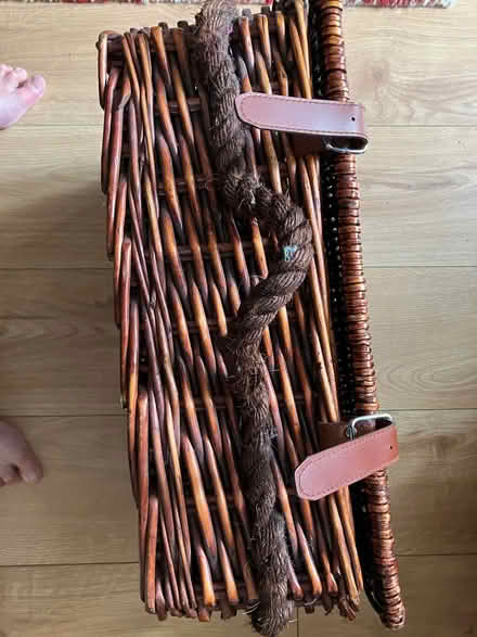 Photo of free Old picnic basket - promised (Popley RG24) #2