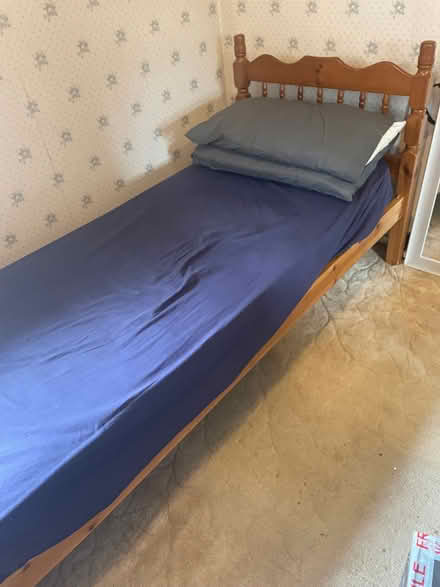 Photo of free Single bed with mattress (Shurdington GL51) #1