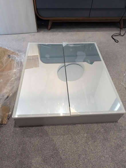 Photo of free Pebble Grey bathroom cabinet (South Tottenham) #1