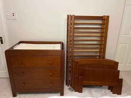 Photo of free Mamas & Papas Cotbed & Dresser (Douglas, Cork, Ireland) #1