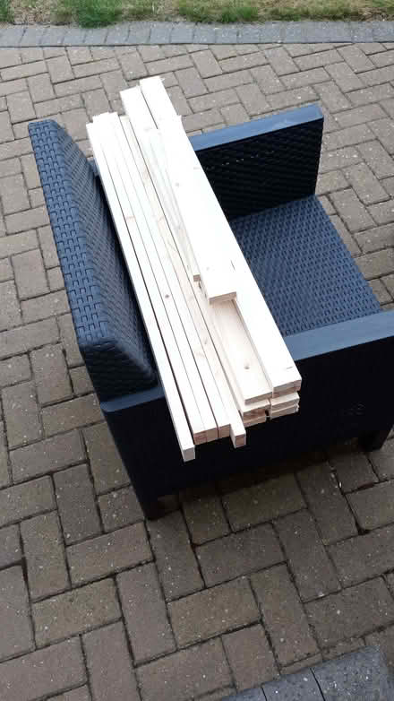 Photo of free 14 pieces of planed timber (18mm x 44mm x 800mm) (Langdon Hills SS16) #1