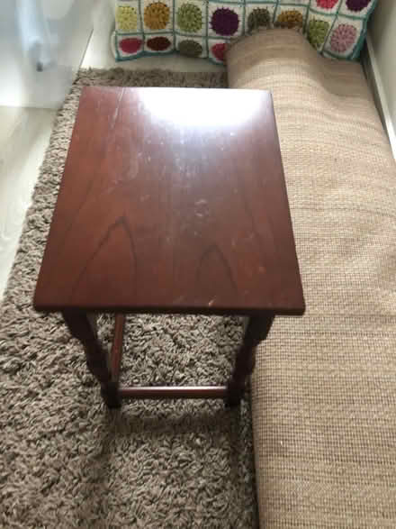 Photo of free Small wood table (UB5 6TX) #1