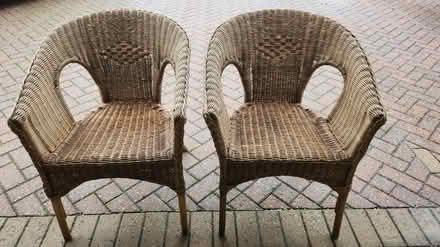 Photo of free 2 Wicker chairs (Coventry CV7) #1