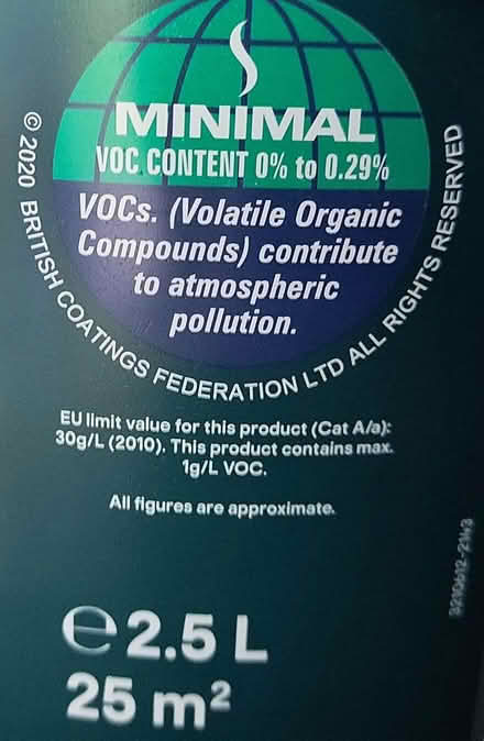 Photo of free Dark grey durable emulsion 2.5l (Bollington SK10) #2