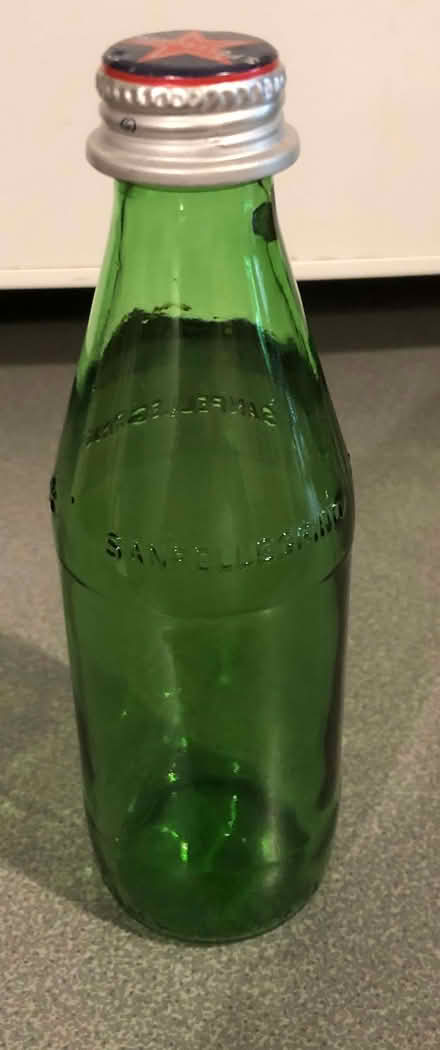 Photo of free 26 green glass bottles, 250ml (Middlefield Farm OX28) #1