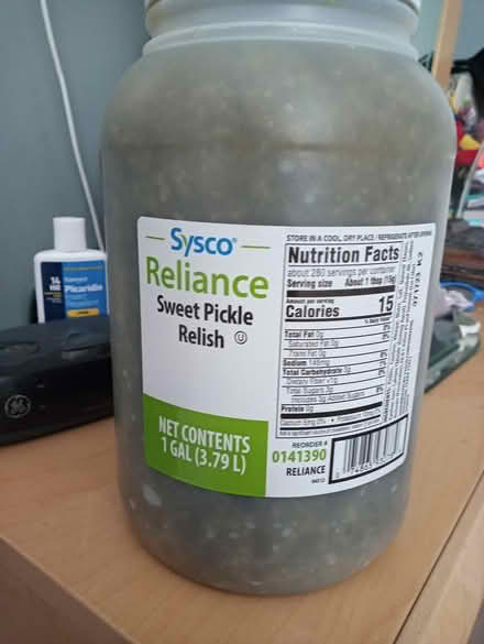 Photo of free Sweet Pickle Relish (30083) #2