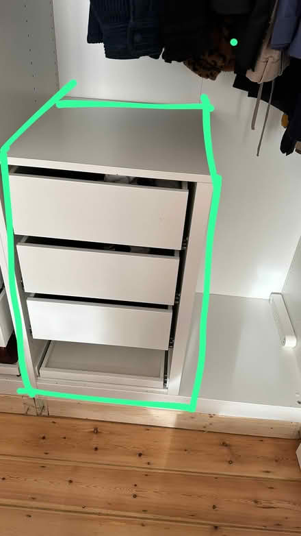 Photo of free Ikea pax drawer insert (Tottenham N17) #1