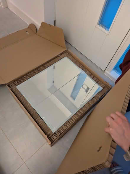 Photo of free Pebble Grey bathroom cabinet (South Tottenham) #3