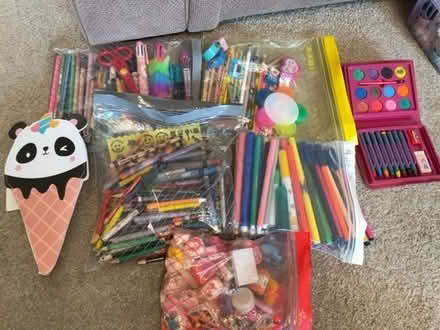 Photo of free Selection of pens, pencils and stationery all working (Foxholes SG13) #1